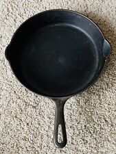 Antique Griswold Cast Iron Skillet Fry Pan No.8 704H Small Logo Erie, PA picture