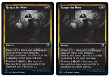 MTG: 2 x Hungry for More - Sorcery - Innistrad Double Feature (DBL) - M/NM picture