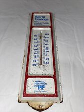 Vintage Sierra Savings Thermometer Farm  Financial Federation INC picture