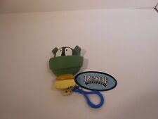 VINTAGE MARVIN THE MARTIAN COIN HOLDER KEYCHAIN NEW picture