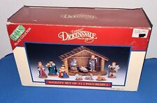 1996 Lemax Village Collection Nativity Set,  Poly-Resin 63179 picture