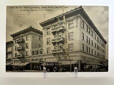 Vintage 1920’s San Jose California Hotel Montgomery W/ Rare Army And Navy Stamp picture