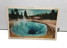 Vintage c 1930s Glory Pool Yellowstone National Park Post Card picture
