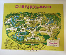 *RARE* Disneyland Dial Guide, DIAL MAP, Walt Disney, Postcard (1975) picture