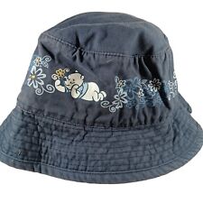 Vintage - Winnie the Pooh Bucket Hat - Blue - The Disney Store - One Size picture