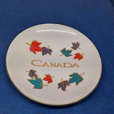 Vintage Canada Decorative Collector's Plate by Impressions Canada 22K Gold Trim  picture