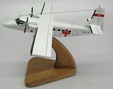 Nomad N-24A Red Gross GAF Airplane Wood Model Replica Small  picture