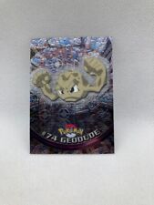 A6 Pokemon Topps Chrome Card TV Animation Edition Geodude #74 Red Logo Spectra picture