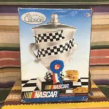 Vintage Gibson Nascar 1st Place Trophy 12” Cookie Jar 2002 picture