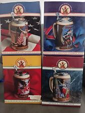 Budweiser  Anheuser Busch  Archives Series  Steins  Complete Set of 4   picture