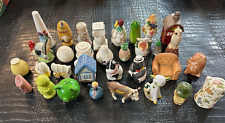 Lot Of 30+ VINTAGE UnMatched Single Salt/Pepper Shakers (S14-B) picture