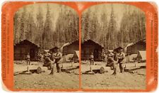 MONTANA SV - Alder Gulch Mining - FJ Haynes 1880s RARE picture