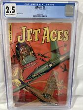 Jet Aces #1 (1952, Fiction House) Rare, Golden Age, CGC Graded (2.5) picture