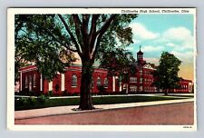 Chillicothe OH-Ohio, Chillicothe High School, Antique Souvenir Vintage Postcard picture