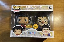 FUNKO POP One Piece LUFFY & FOXY 2-PACK CHASE HOT TOPIC EXCLUSIVE RARE HTF picture