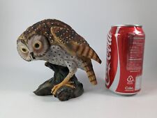 Vintage Hachiro Goto Original Porcelain Owl Bird Figurine Japan picture