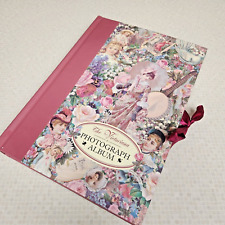 Victorian Style Photo Album Floral Pink Old Style Pic Frames picture