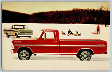 Michigan - Ford Pickups - Work Like Trucks, Ride Like Cars - Vintage Postcard picture