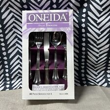 Oneida Value Stainless Steel Flatware Set 20 Pc Fork, Knife , Spoon picture