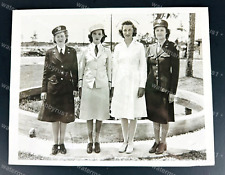 WWII US Army Nurses Uniforms 1943 Original Press Photo picture