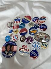 Vintage Political Button Presidential And Local Buttons Vintage Lot Of 25 D picture