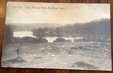 Putnam Park Redding Connecticut Vintage Postcard  Old Put Lake CT picture