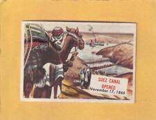 1954 Topps Scoop R714-19 #114 Suez Canal Opened NM Near Mint #29897 picture