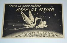 1943 Vintage Postcard  WW2 Home Front 