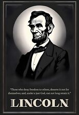 Abraham Lincoln - Civil War Postcard -- NEW 4x6 unposted picture