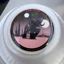 Star Wars Bantha Rebel Recruiter Fan Club Button 2.5” Authentic Off Center 1978 picture