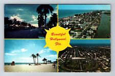 Hollywood FL-Florida, General Greetings, Antique, Vintage c1970 Postcard picture