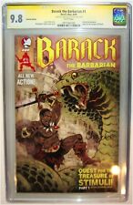 Barack the Barbarian #1 Convention Exclusive Variant CGC 9.8 SS SCHONS SIGNED picture