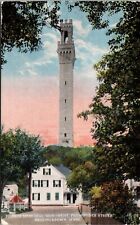 Provincetown, MA Pilgrim Memorial Monument from Ryder 1916 Antique Postcard u42 picture