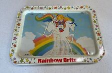 Rainbow Brite Vintage Folding Metal TV Tray picture