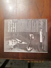 Vintage Full Pag Magazine AD 1973 Weatherby's Scope and spotting scope  picture