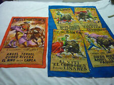 1970's spanish souvenir bullfighter polyester posters/panels-'El Cordobes' Plus picture