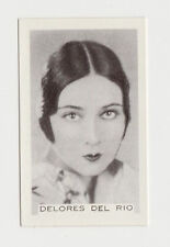 Dolores Del Rio vintage 1936 Facchino's Cinema Stars Trading Card #89 Sharp NM picture