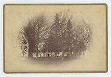 Antique Circa 1880s Rare Cabinet Card Early Image of The Mary Washington School picture