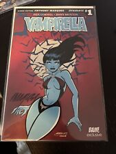 Vampirella #1 Dynamite Signed by Anthony Marques BAM Box Exclusive COA picture
