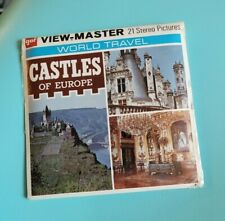 Sealed gaf B146 World Travel Castles of Europe view-master 3 Reels Packet Set picture