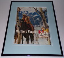 1988 Marlboro Country Cigarettes 11x14 Framed ORIGINAL Advertisement  picture