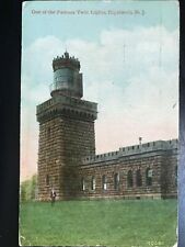 Vintage Postcard 1912 One of the Twin Lights Atlantic Highlands New Jersey picture