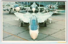 Postcard F-14A Tomcat Fighter Plane Oceana Naval Air Station Virginia picture