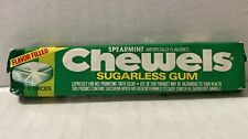 RARE Vintage 1984 Chewels SPEARMINT Sugarless Gum 5 Pieces--NOS--Sealed picture