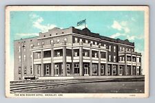 Brinkley AR-Arkansas, The New Rusher Hotel, Antique, Vintage Postcard picture