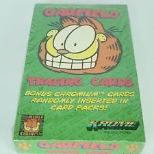 Garfield Trading Cards 1995 Krome Productions New Rare Factory Sealed Card Box picture