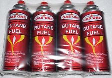 Gas One Butane Fuel Canister 8oz (4 Pack) NEW picture