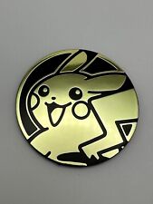 Pokemon TCG Collectors Flip Coin Jumbo 2” Pikachu Gold picture
