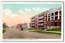 1916 Linwood Boulevard East From Euclid Avenue Kansas City Missouri MO Postcard picture