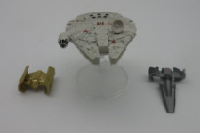 Star Wars Micro Machines Millennium Falcon, Gold Darth Vader TIE Fighter, Sith picture